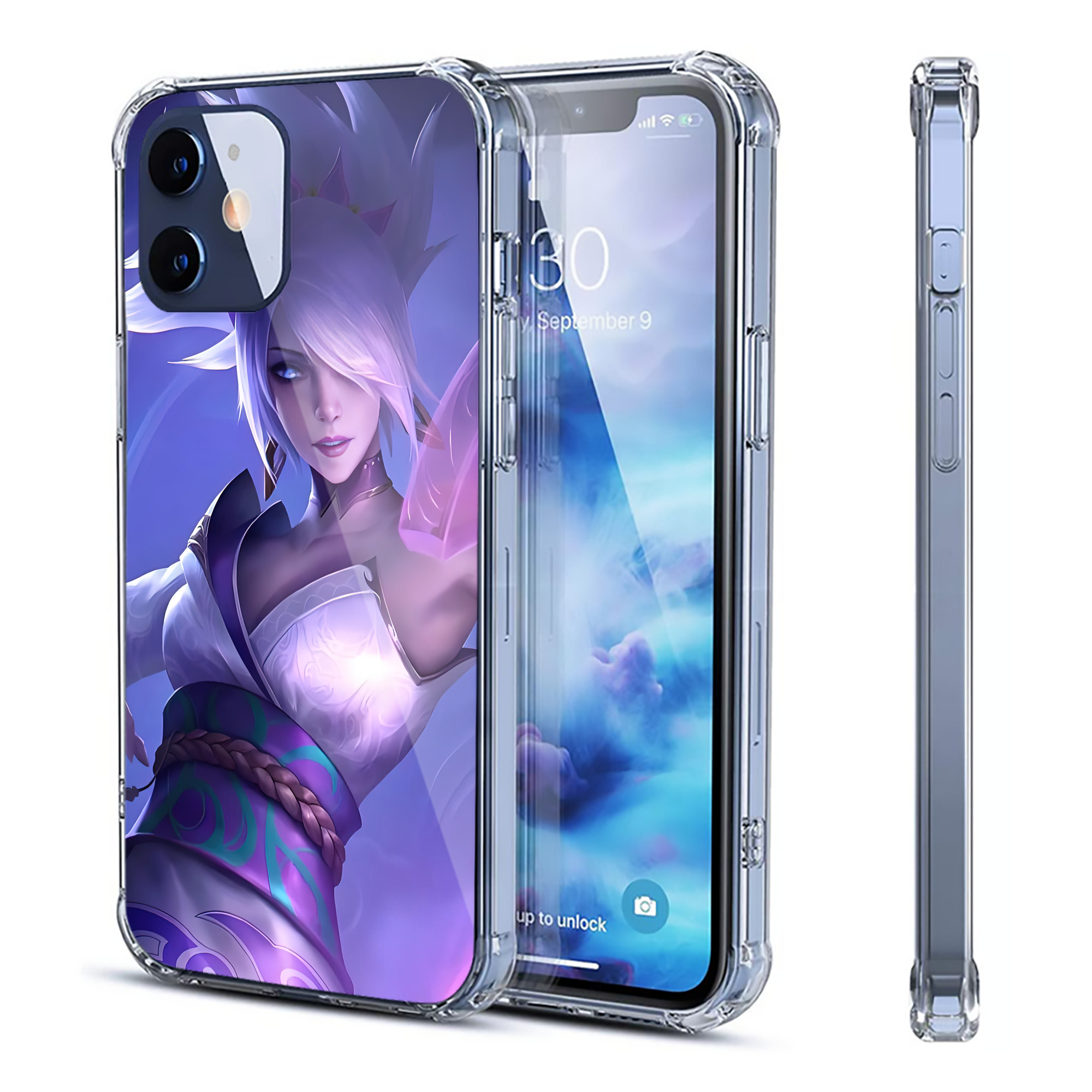 （画像用） リーグ・オブ・レジェンド League of Legends LOL 【iPhone 12シリーズ対応】透明スマホケース（クリアソフトケース）